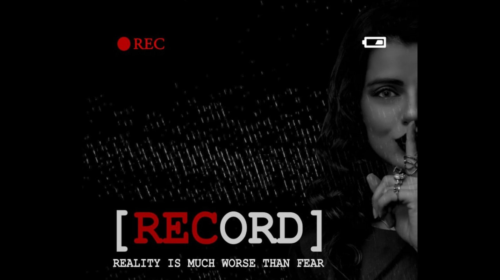 record poster